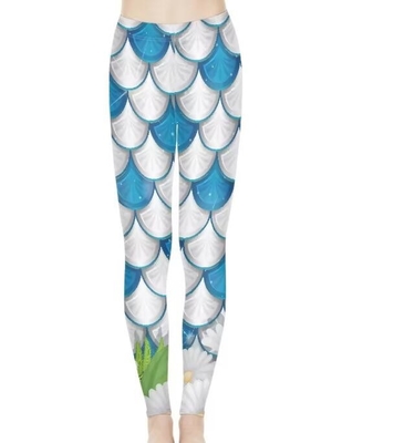 kupować Stretchy Print On Demand Sublimacja Drukowanie Leggings Długie spodnie do jogi online manufacture