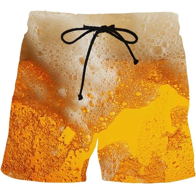 kupować Anty-UV Custom Swim Trunks Digital Sublimation Printing Shorts dla mężczyzn Oddychające online manufacture