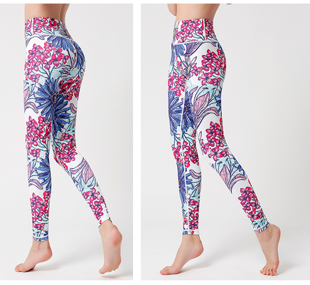 kupować Szybkie suchy sport kolorowe niestandardowe wydrukowane leggingi personalizowane leggingi gimnastyczne online manufacture