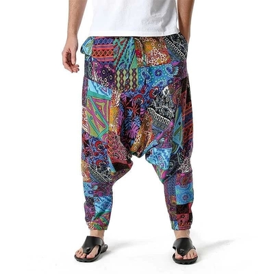 kupować Sublimacja Drukowany Drop Crotch Sweatpants Baggy French Terry Sportwear Oversized Fashion online manufacture
