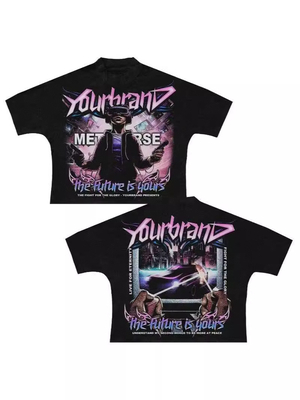 kupować Dtg T Shirt Streetwear Personalizacja Graficzna Oversize Druk Cyfrowy T Shirt online manufacture