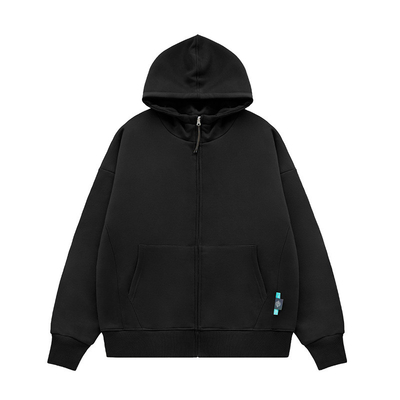 Unisex Custom 350gm Sublimacja Blank Hoodies Puff Drukowanie Zip Up Hoodie