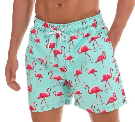 Drukowanie 3D Wielkość plus Strand Shorts Czarnoksiężne