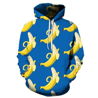 Całkowicie niestandardowy 3D Sublimacja Drukowanie Hoodie Anime kostium cosplay